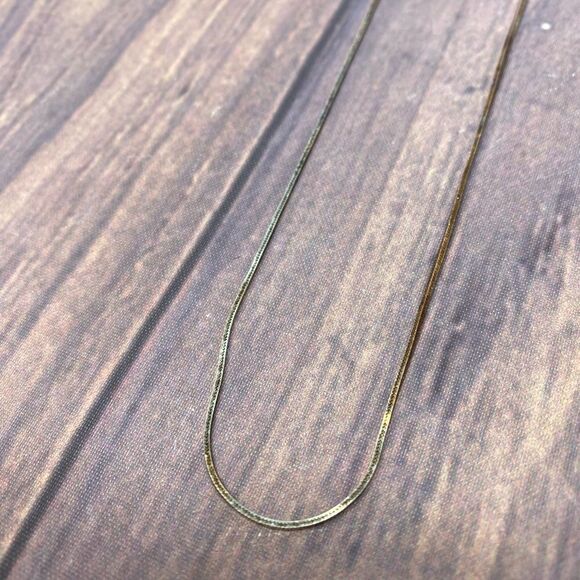 GIANI BERNINI SILVER NECKLACE 16” TQ25  - Picture 2 of 3